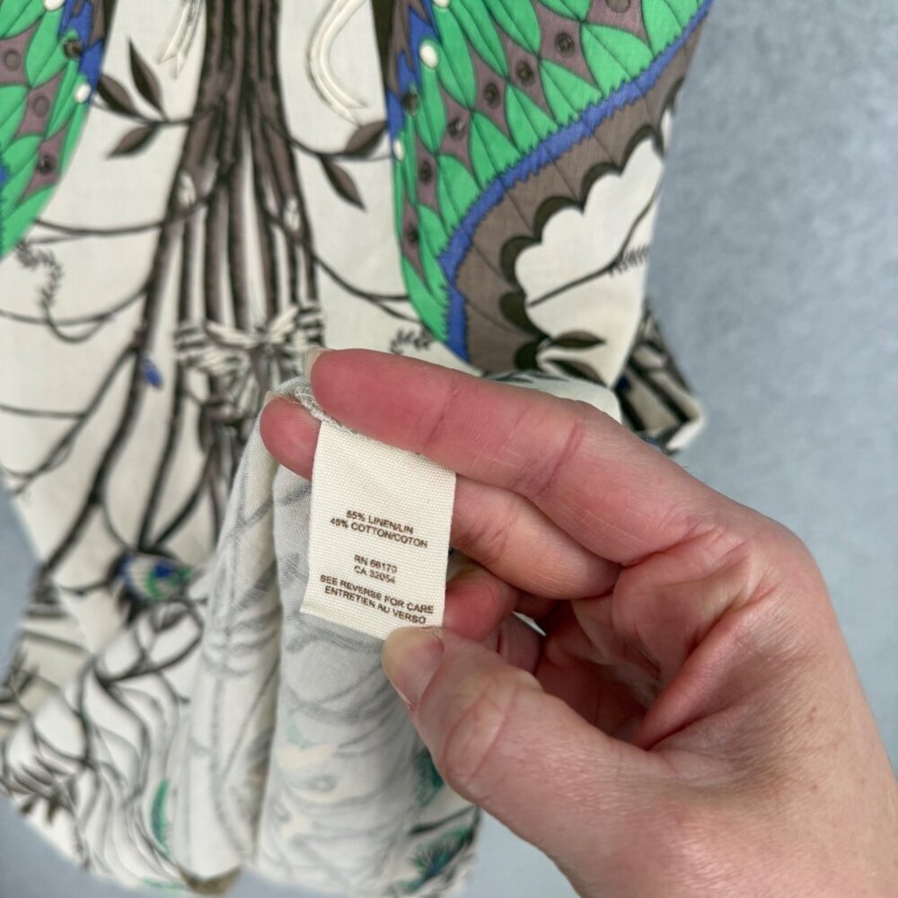 Free People Madame Butterfly Mini Dress Size 10 Cream VTG Y2K ASO Ashley Tisdale - Picture 8 of 13